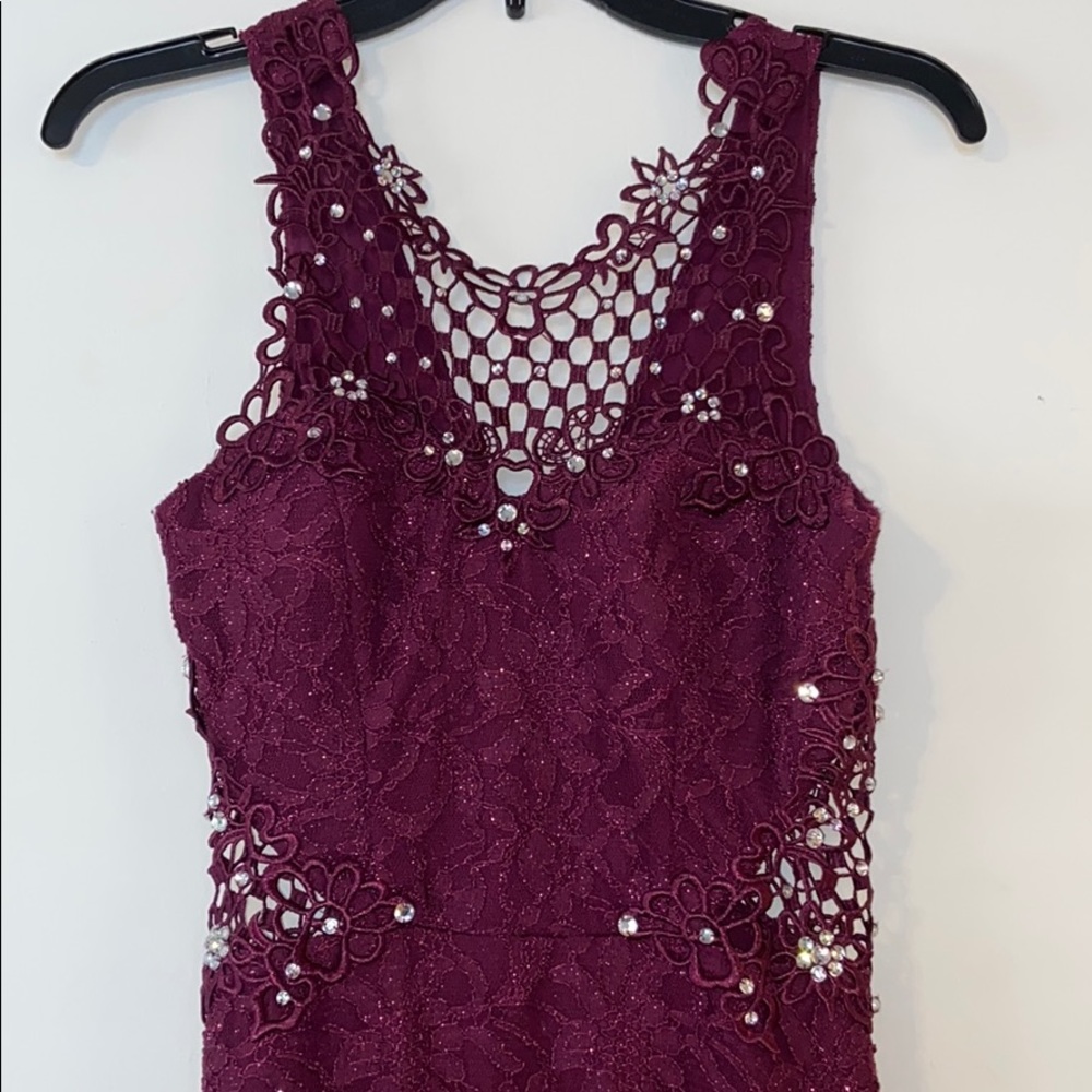 Floor length formal gown